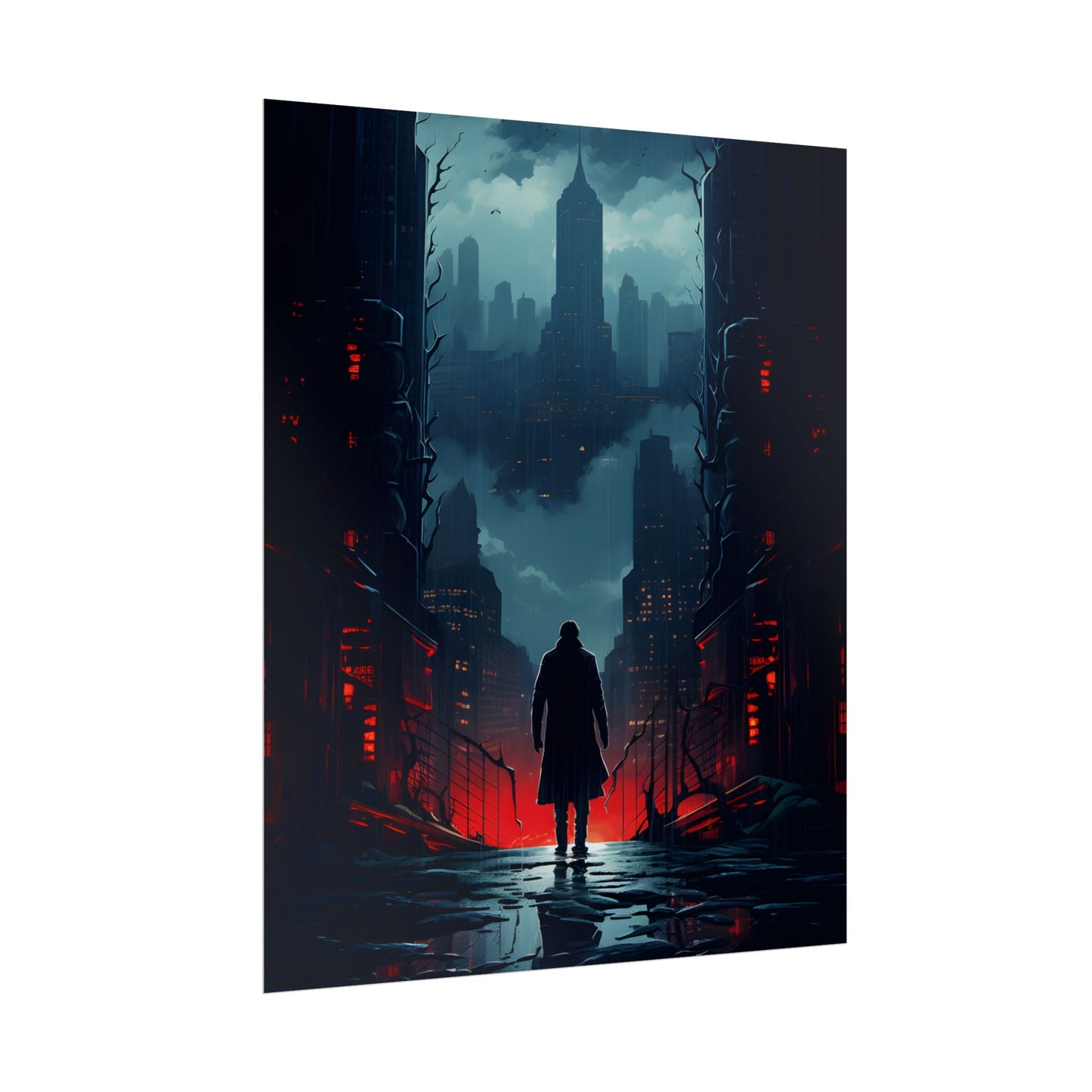 Urban Fantasy Detective: Mystery Artwork - Poster