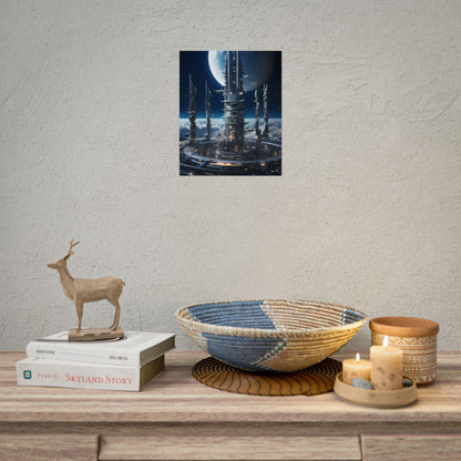 Aetherial Space Station: Isolated Horizon - Poster