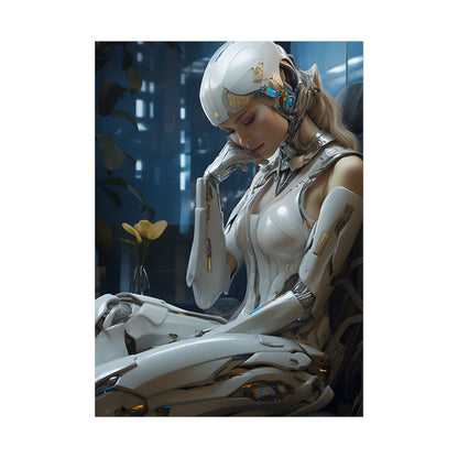Modern Art Heist: Robot Team in Museum - Poster