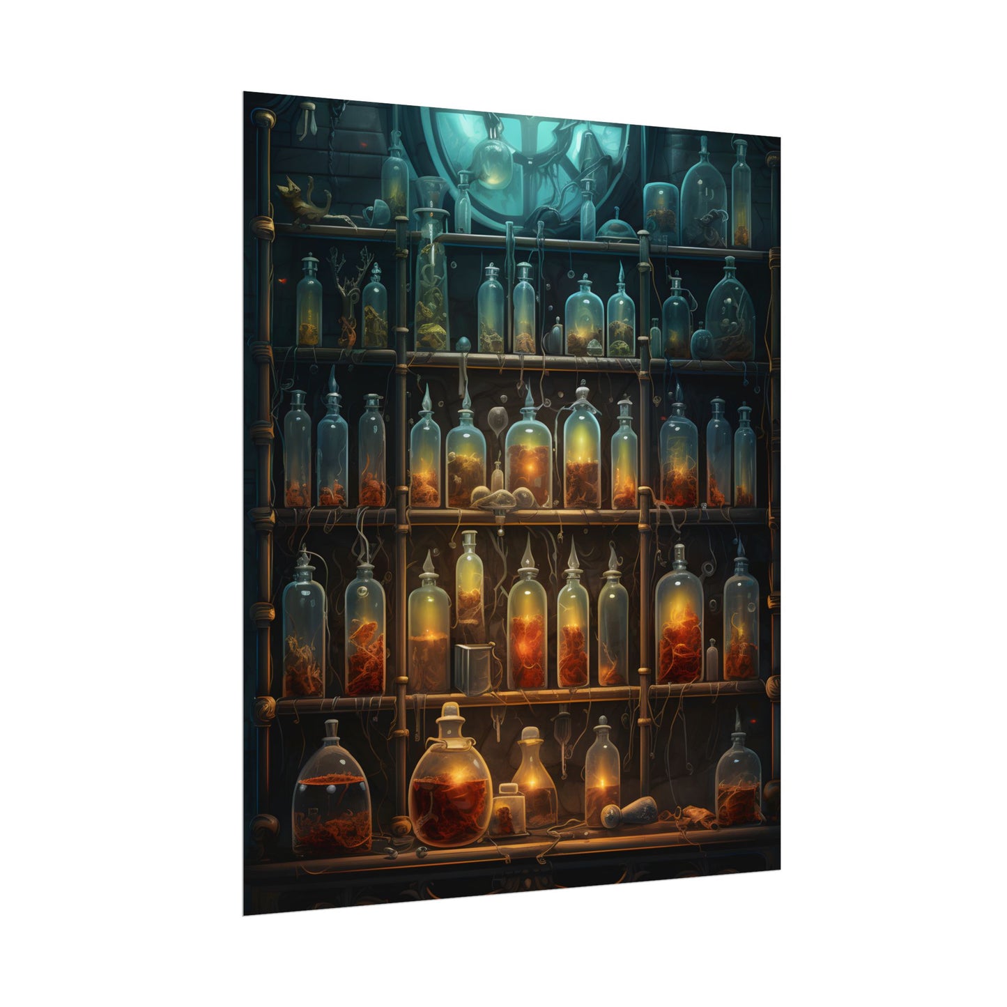 Lab Secrets: A Mysterious Science Experiment Unveiled - Poster
