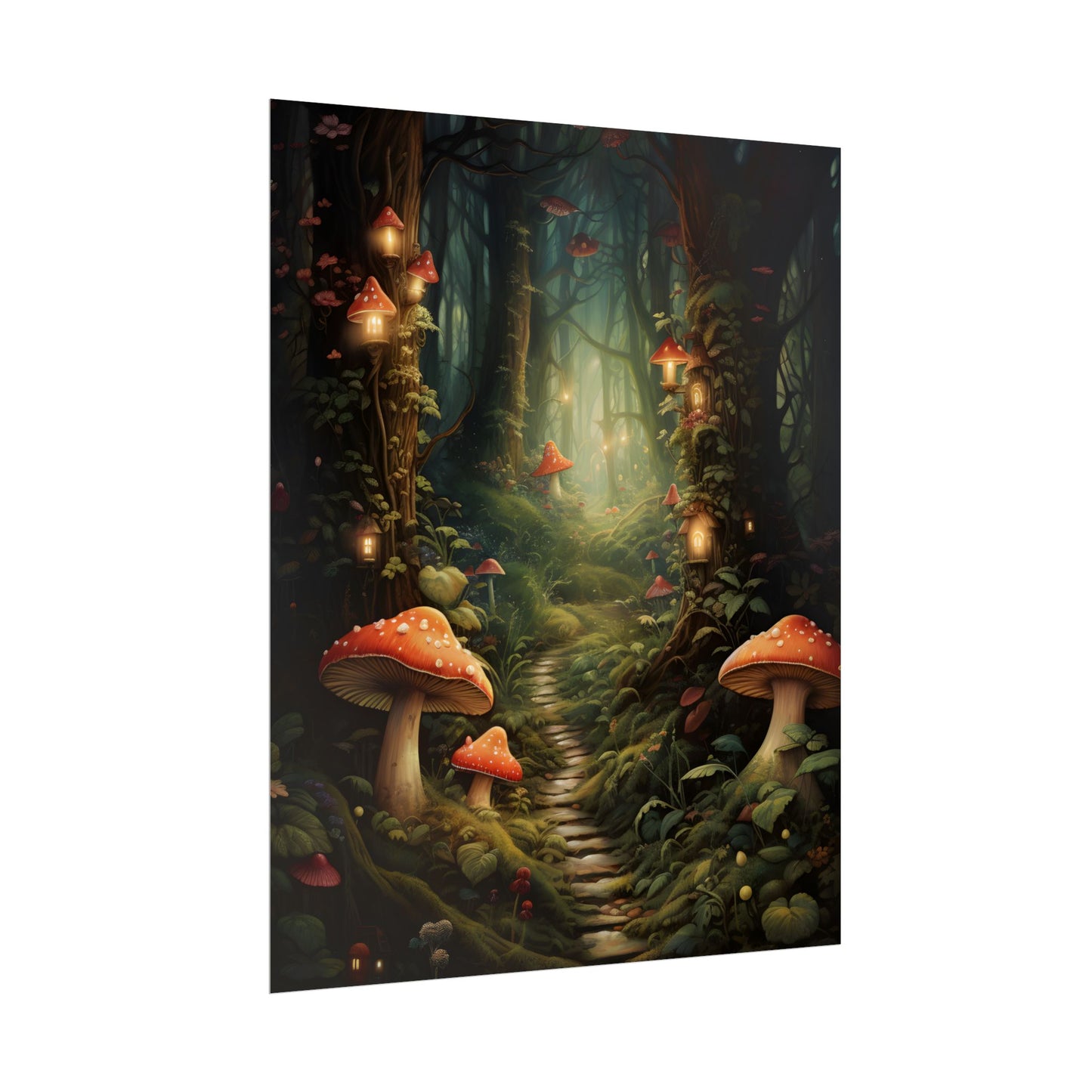 Enchanted Forest: A Whimsical Fairy Tale World of Six Brothers - Poster