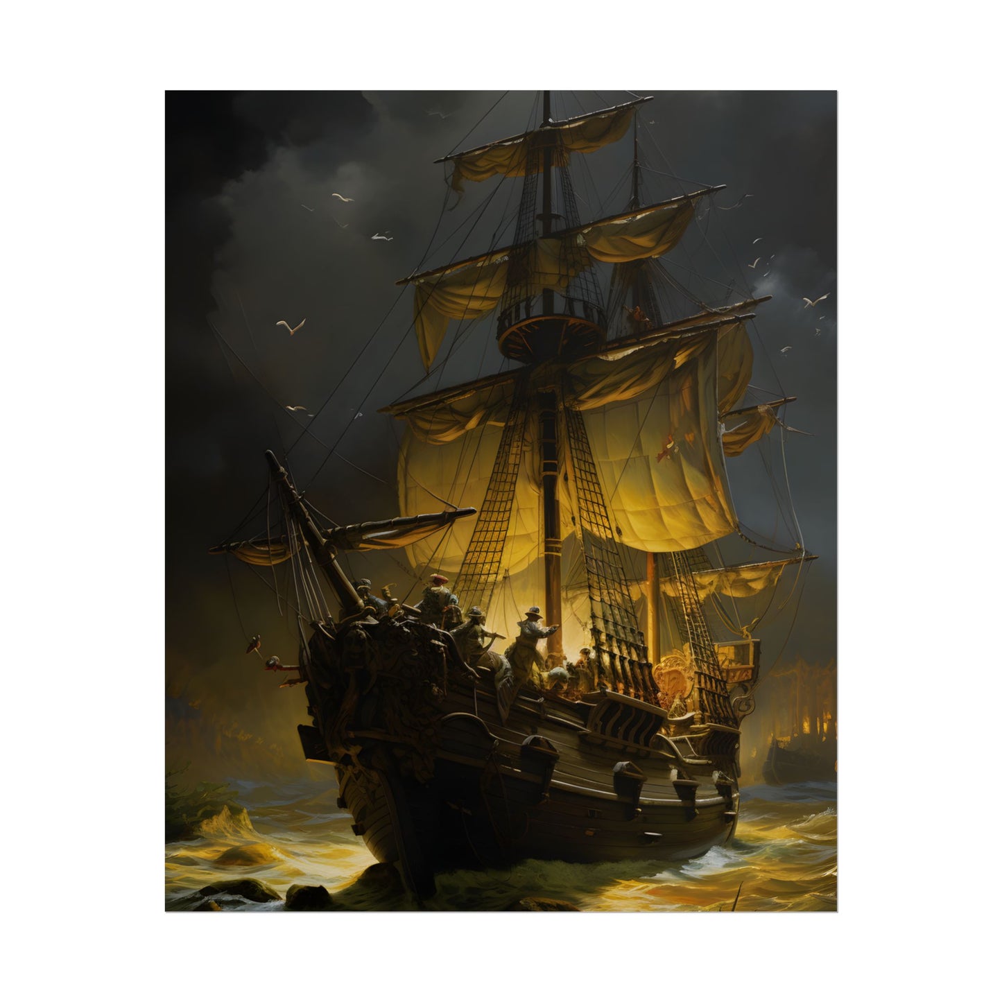 Time-Traveling Pirates: Swashbucklers on a Mission - Artwork - Poster