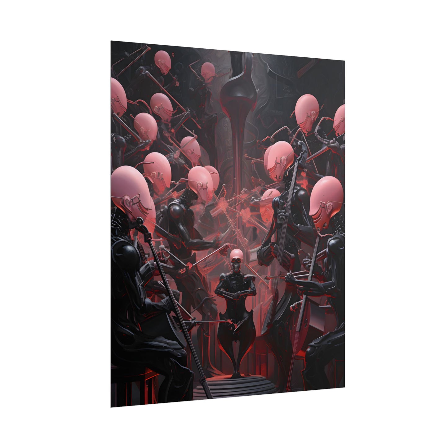 Robot Symphony: A Sentient Orchestra of Robots in Harmony - Poster
