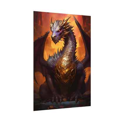 Fantasy Dragon's Treasure: Majestic Guardian - Poster