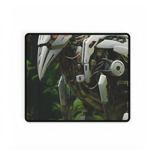 Robotic Wildlife Sanctuary: AI-Powered Conservation - Desk Mat
