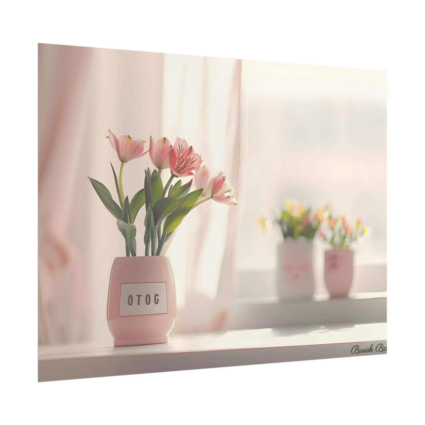 Serene Outdoor Landscape: Soft-Spoken Reminder - Poster