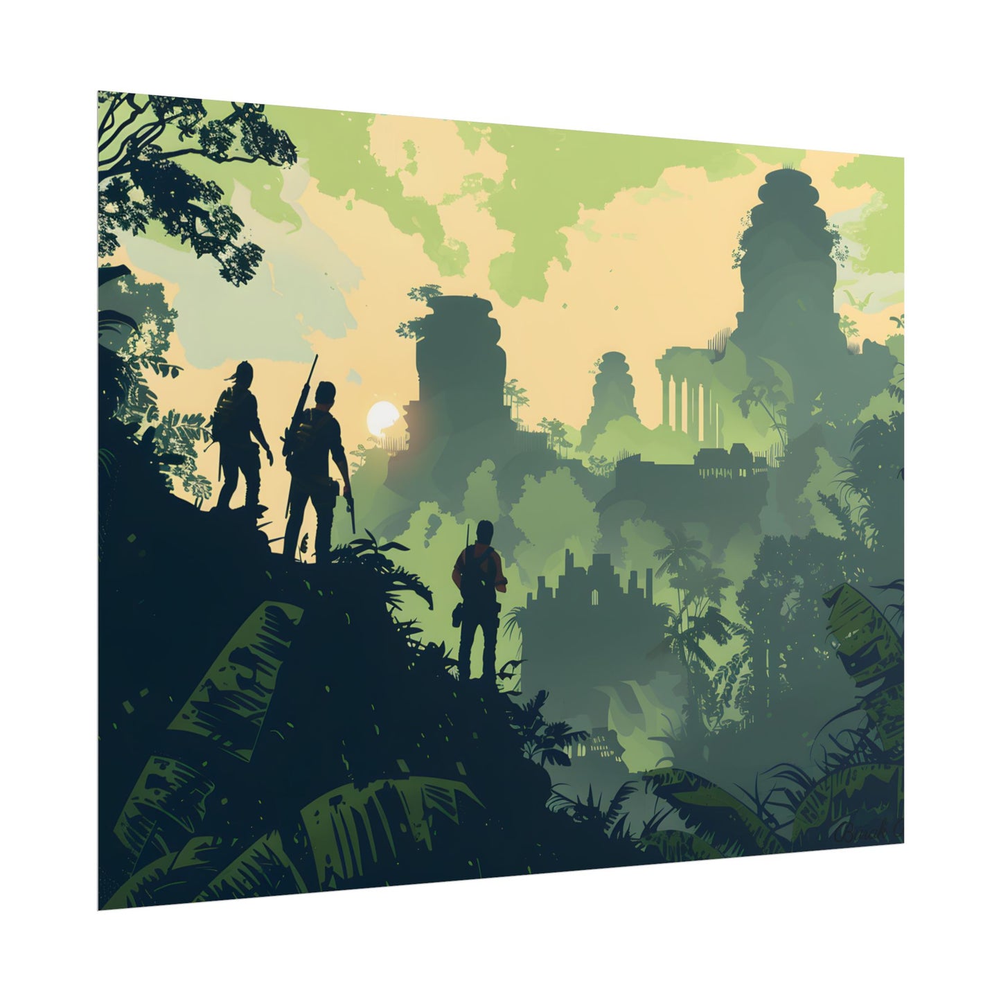 Brave Adventurer: Determined Quest in Pursuit of Discovery - Poster