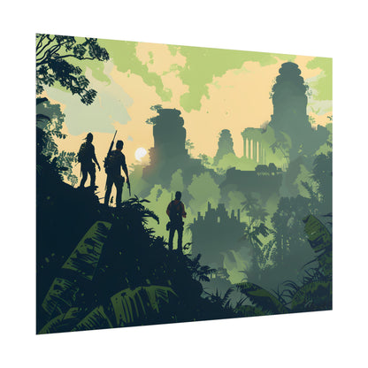 Brave Adventurer: Determined Quest in Pursuit of Discovery - Poster