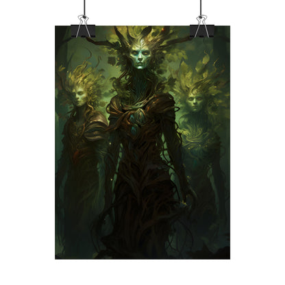 Mystical Forest Guardians: Ancient Tree Spirits Awaken - Poster