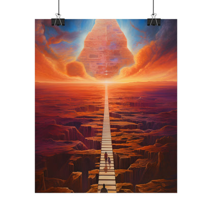 Space-Time Explorer: Cosmic Journey in Motion - Poster