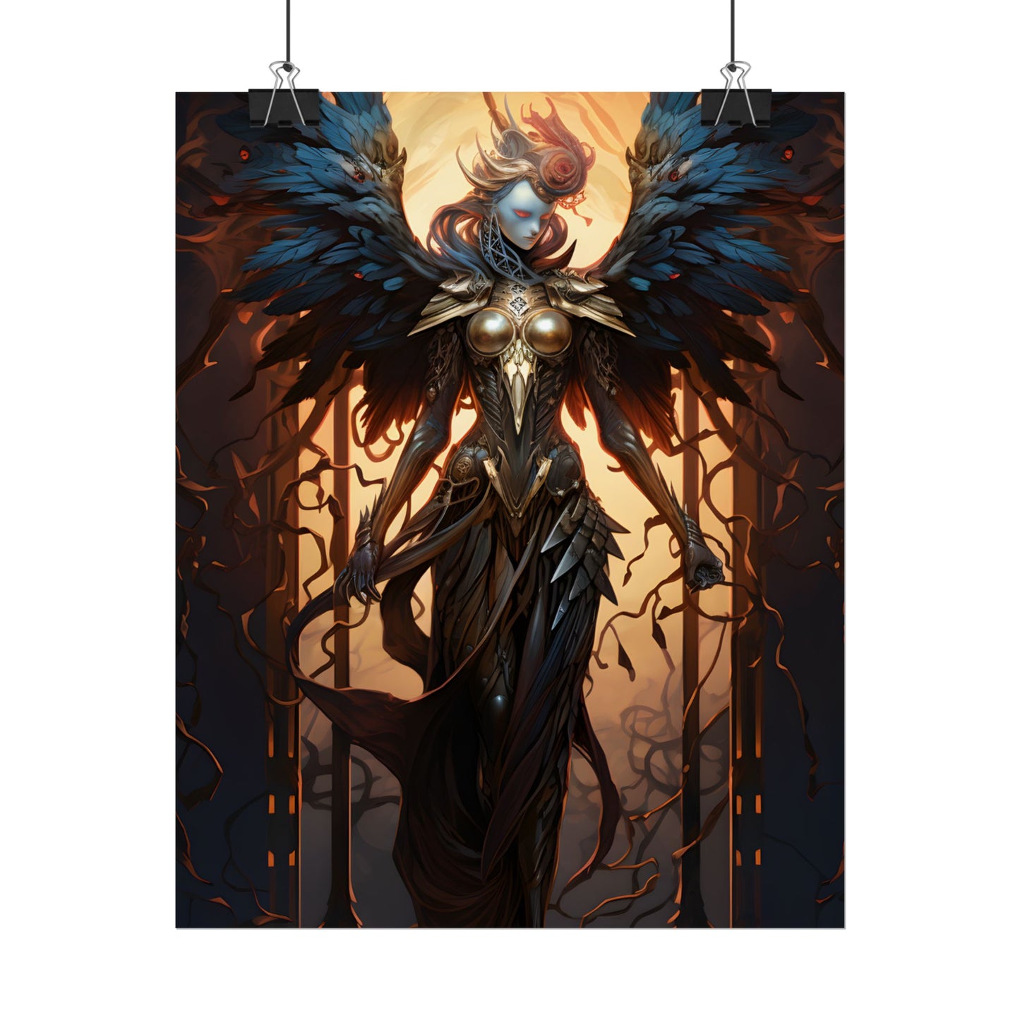 The Dark Guardian: Mysterious Protector of the Rocky Surface - Poster