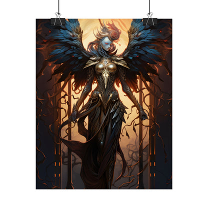The Dark Guardian: Mysterious Protector of the Rocky Surface - Poster