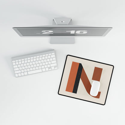 Modern Minimalist Poster: Unique 62097 Number Artwork - Desk Mat