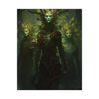 Mystical Forest Guardians: Ancient Tree Spirits Awaken - Poster