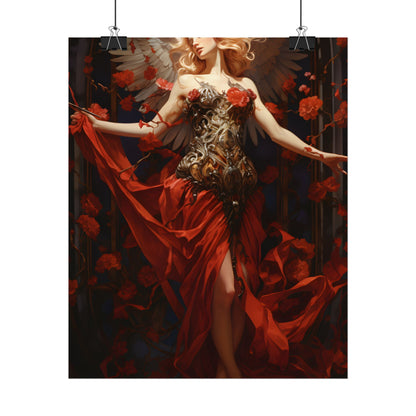 Enigmatic Guardian: A Figure of Mysterious Presence - Poster