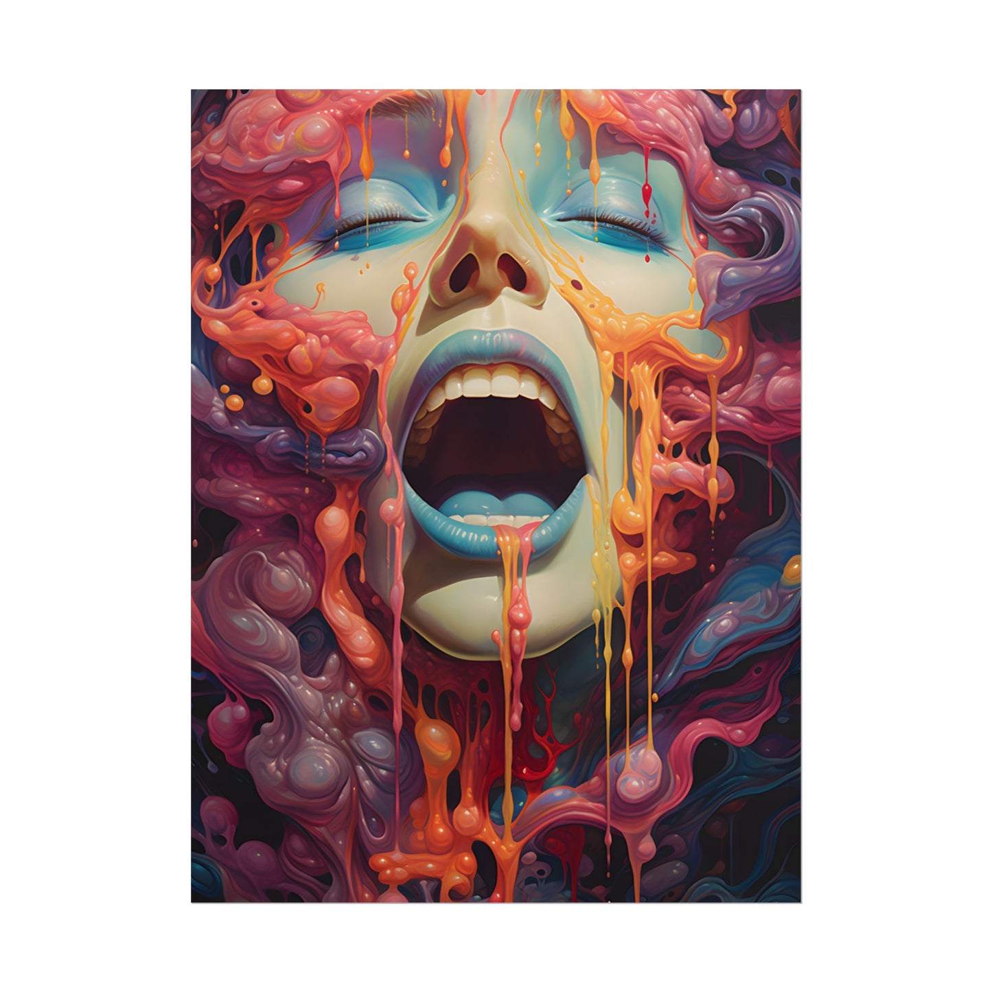 Tearing Reality: Digital Art and Portal Exploration - Poster