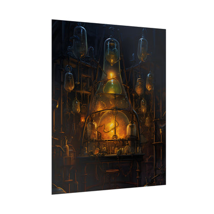 Mysterious Lab: Scientific Secrets in Darkness - Poster
