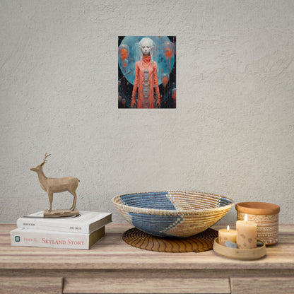 Celestial Dreams: Vibrant Stars and Planets Art - Poster
