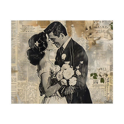 Vintage Romantic Couples: Whispers from the Past - Poster