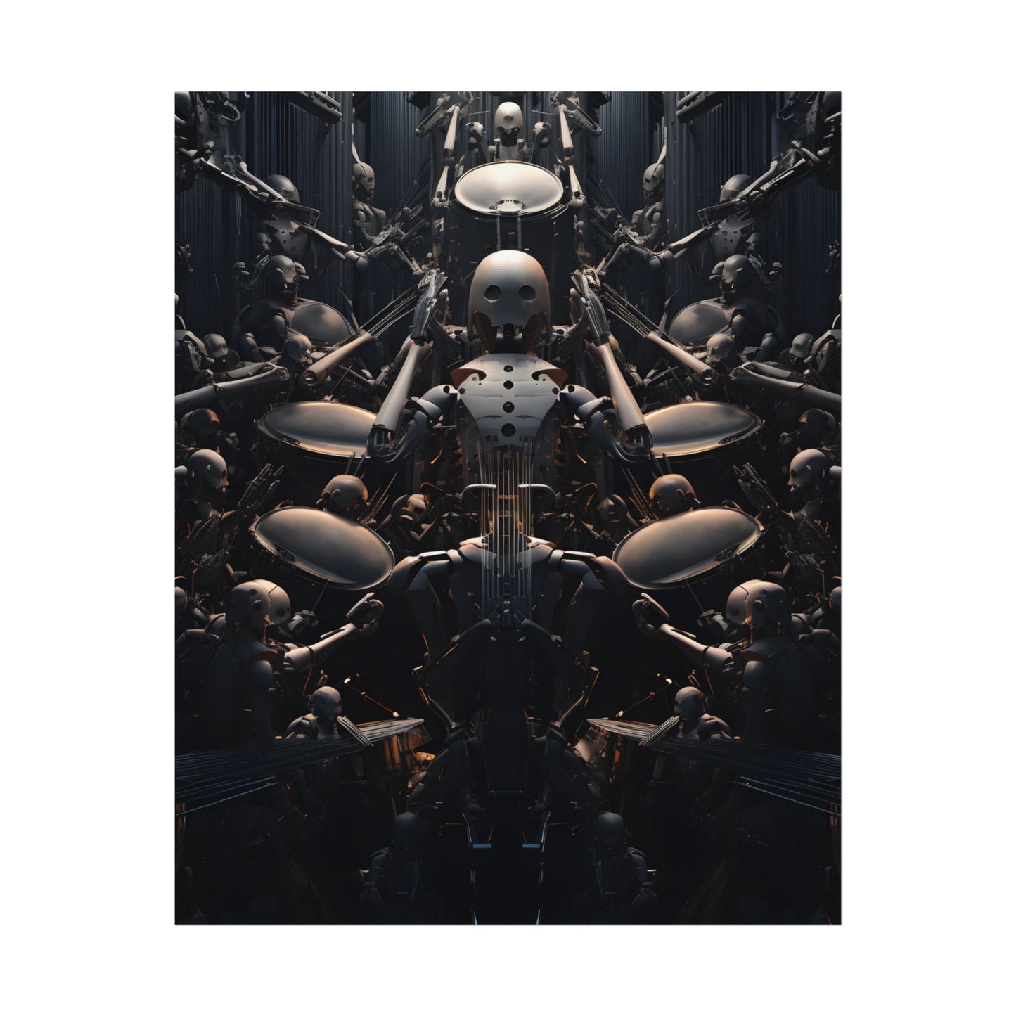 Harmony from the Aditorium: Robot Orchestra in Perfect Rhythm - Poster