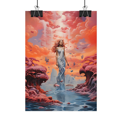 Immersive Dreamscape: A Surreal Journey through Psychedelic Art - Poster