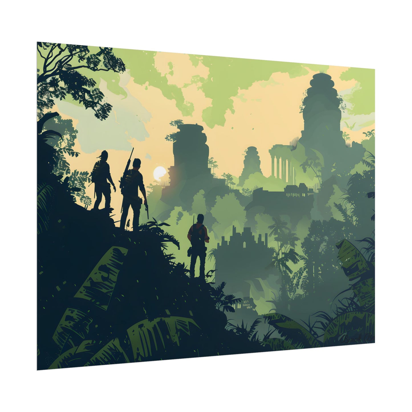 Brave Adventurer: Determined Quest in Pursuit of Discovery - Poster