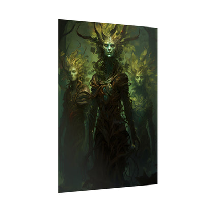 Mystical Forest Guardians: Ancient Tree Spirits Awaken - Poster