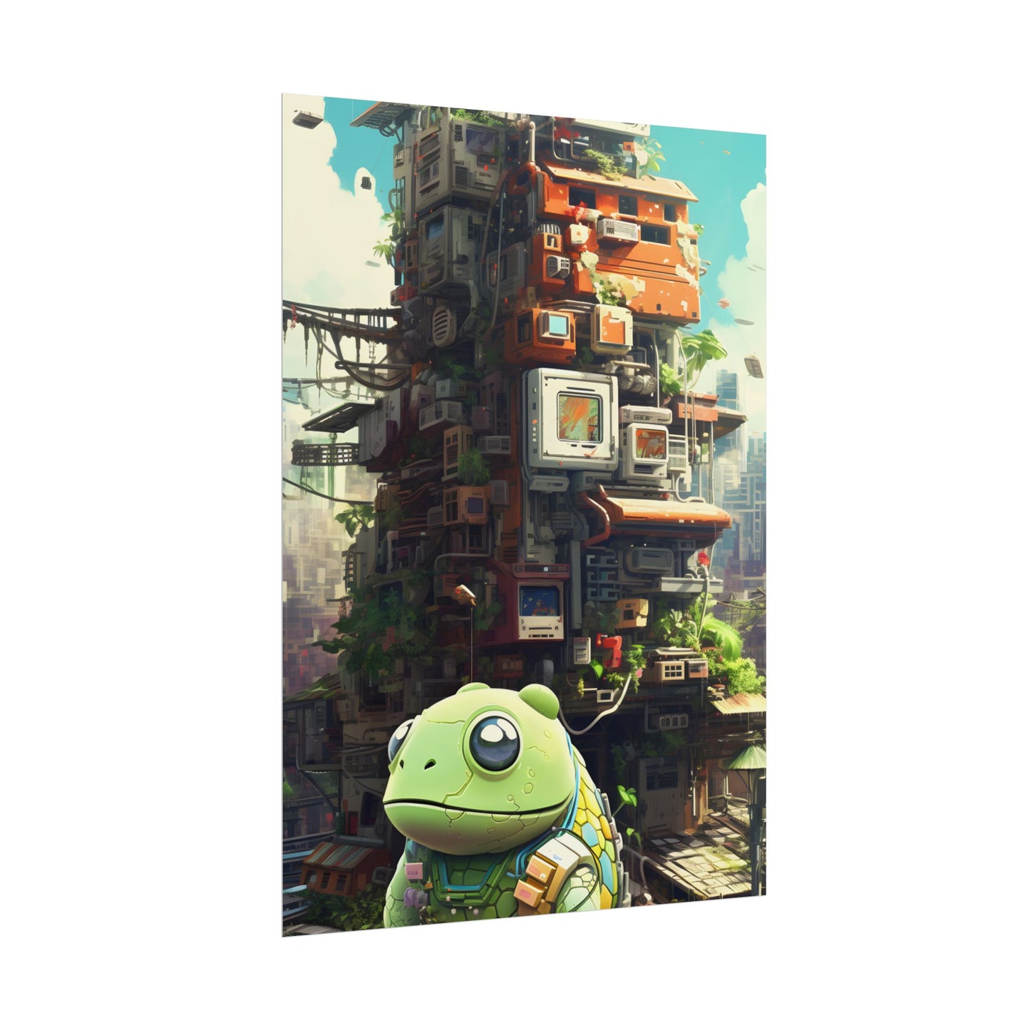 Pixel Play: Colorful Cyberpet Community - Poster
