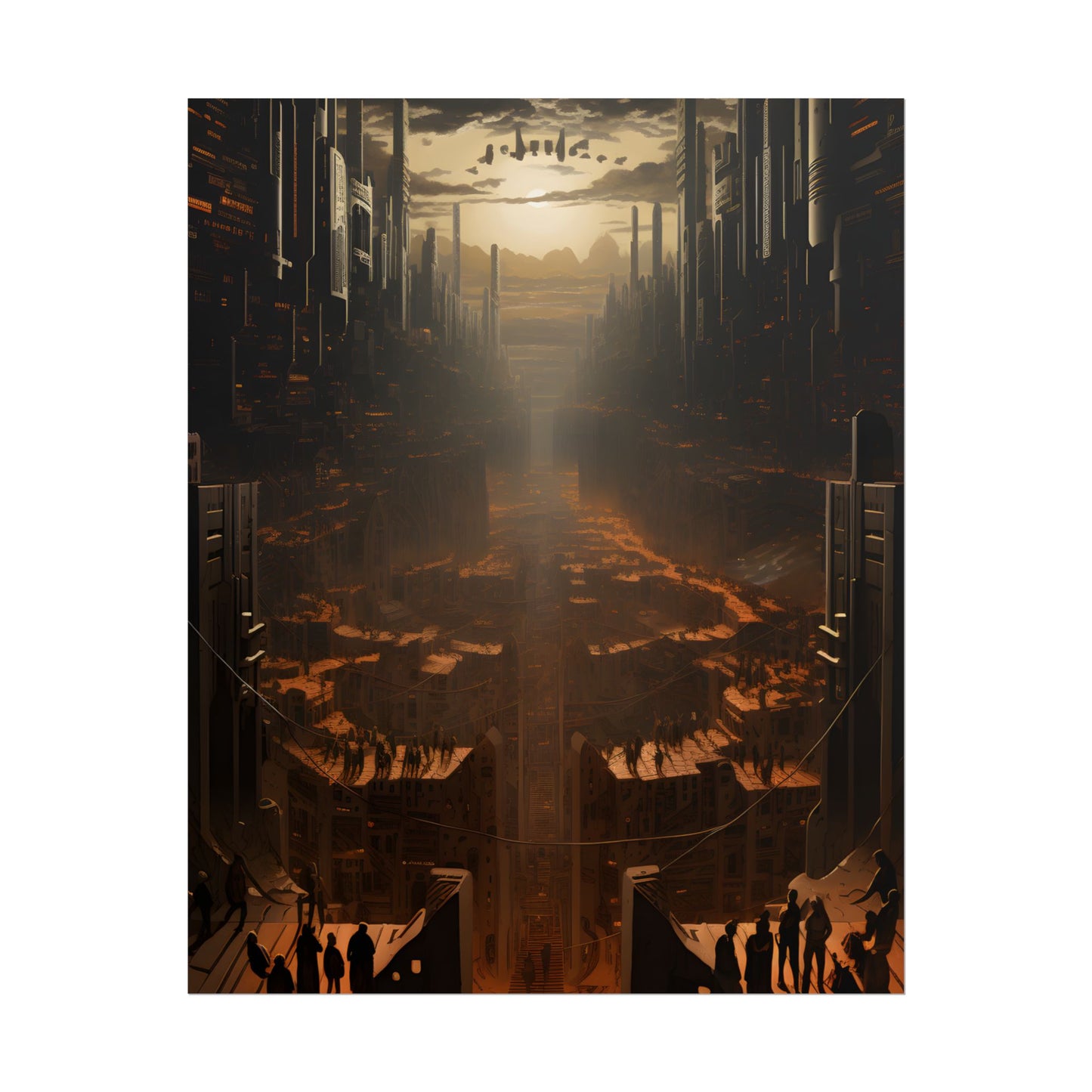 Dystopian Utopia: Opposite Worlds in Harmony - Poster