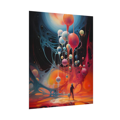 Cosmic Art Gallery: Enchanting Celestial Realm - Poster