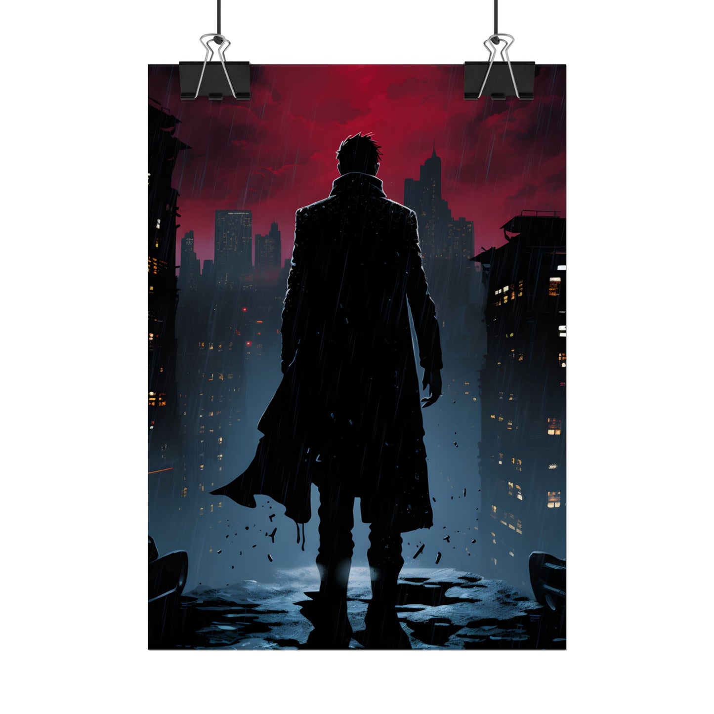 Urban Fantasy Detective: Book Cover Art - Poster
