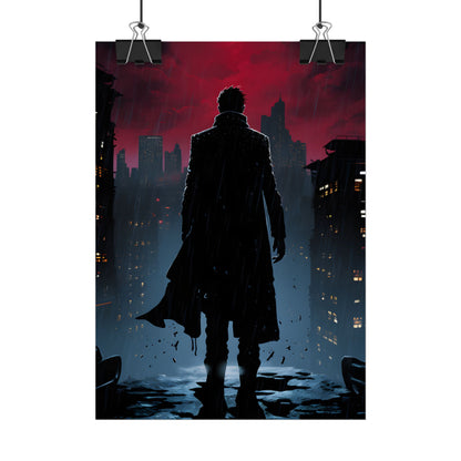 Urban Fantasy Detective: Book Cover Art - Poster