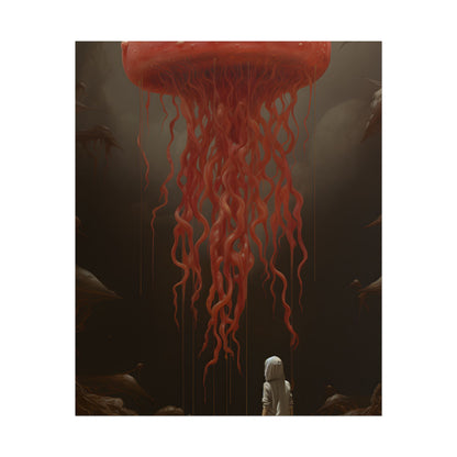 Serious Book Cover Art: Illustrative Masterpiece - Poster