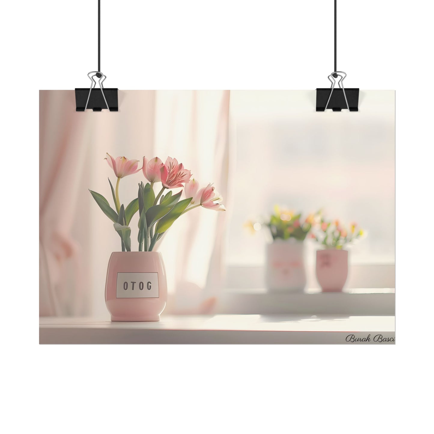 Serene Outdoor Landscape: Soft-Spoken Reminder - Poster