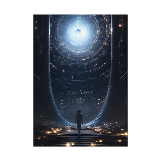 Space-Time Explorer's Cosmic Journey: A Universe of Art - Poster