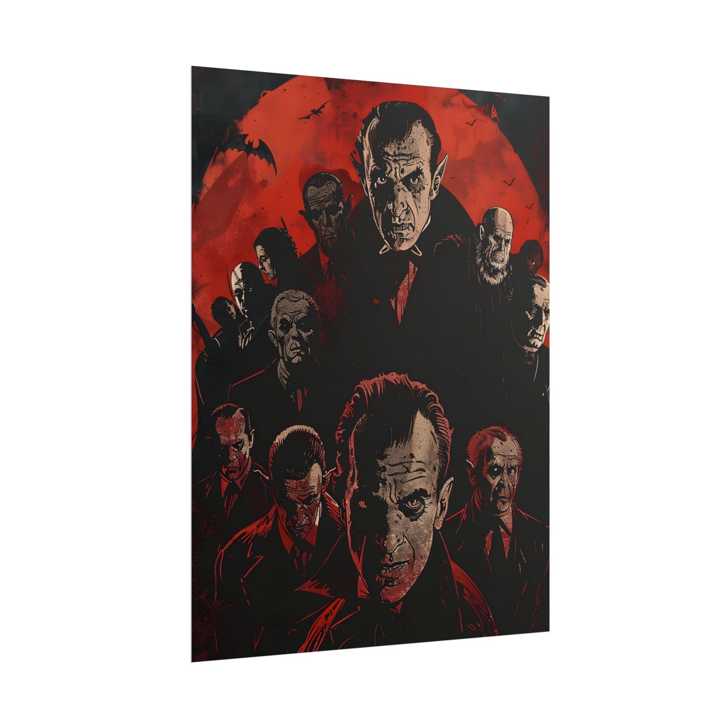Mischievous Vampires: A Charismatic Leader's Nightly Revelry - Poster