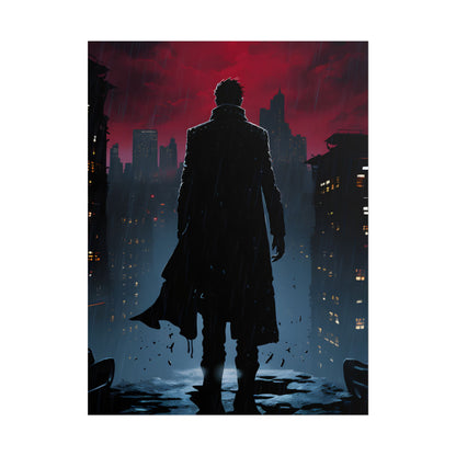 Urban Fantasy Detective: Book Cover Art - Poster