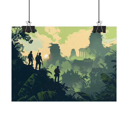Brave Adventurer: Determined Quest in Pursuit of Discovery - Poster