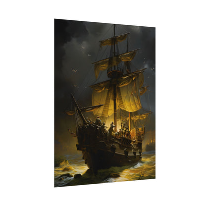 Time-Traveling Pirates: Swashbucklers on a Mission - Artwork - Poster