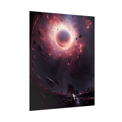 Cosmic Black Hole: Massive Planet in Stellar Orbit - Poster