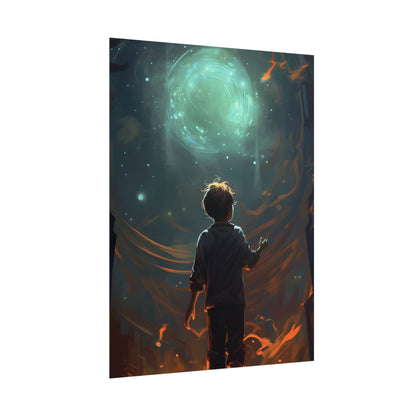 Mobile Life: A Moment in Time - Digital Art - Poster