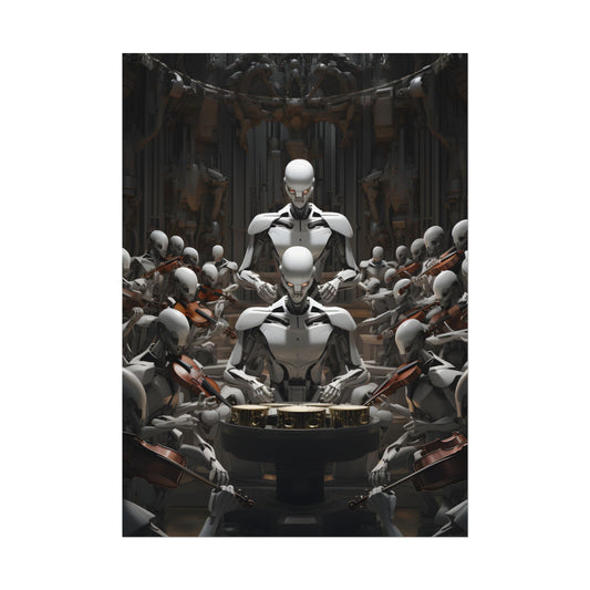 Robot Symphony: Sentient Robots in Harmony - Poster