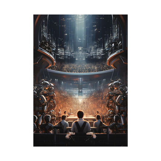 Robot Orchestra in Harmony: Modern Music Makers - Poster