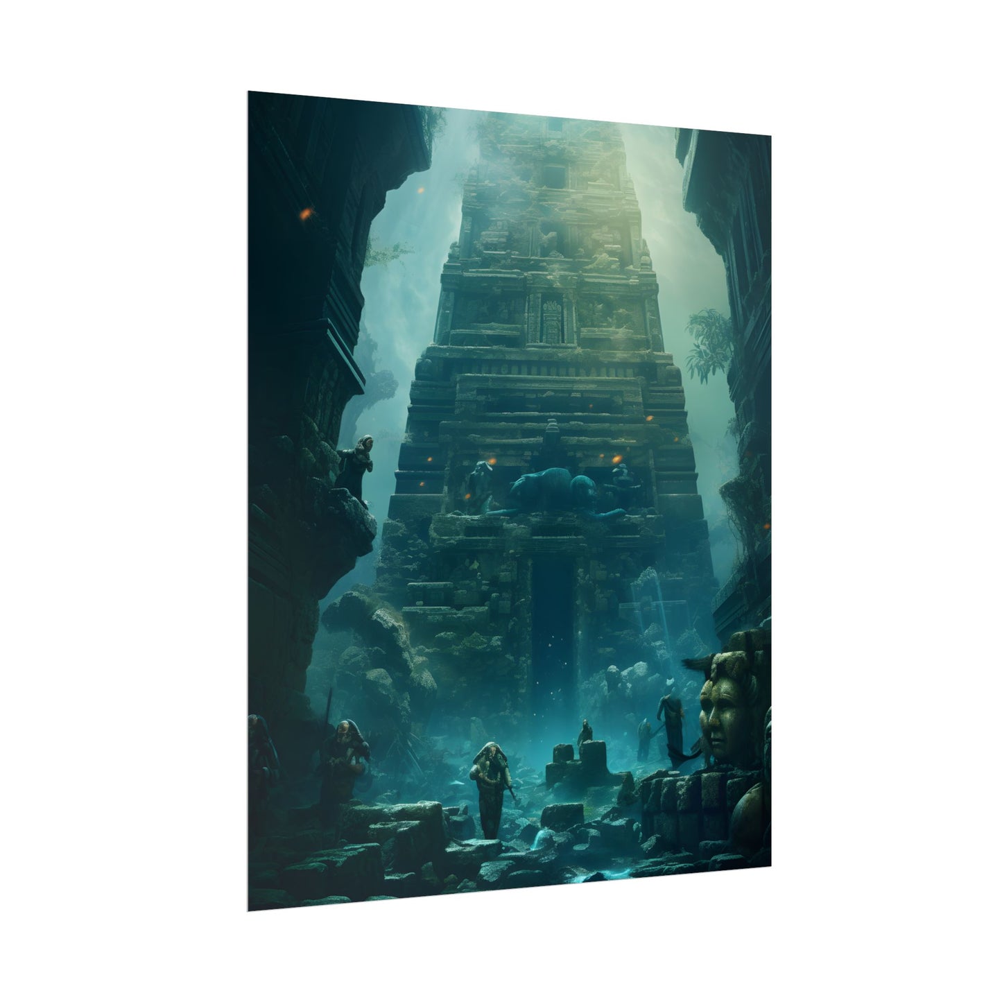 Lost Underwater City: Mystery Beneath the Waves - Poster