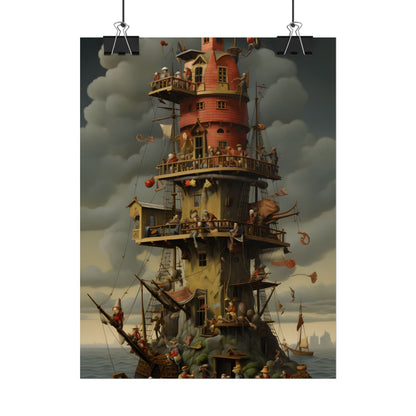 Swashbuckling Time Travelers: A Crew of Pirate Adventurers - Poster