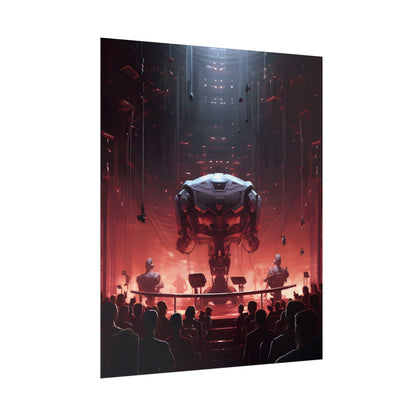 Robot Symphony: Mechanical Music Performance Art - Poster