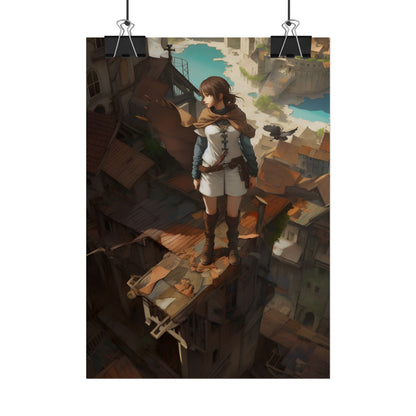 Dramatic Bird's Eye View: Anime in Flight - Poster