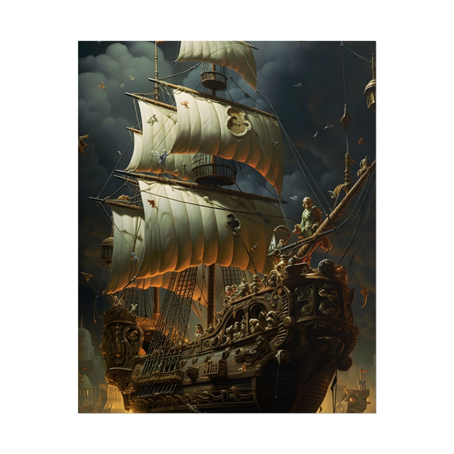 Swashbuckling Time-Traveling Pirate Crew: Artwork - Poster