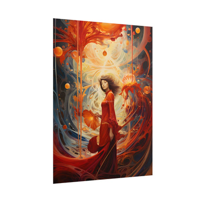 Stellar Gallery: Cosmic Abstract Art Collection - Poster