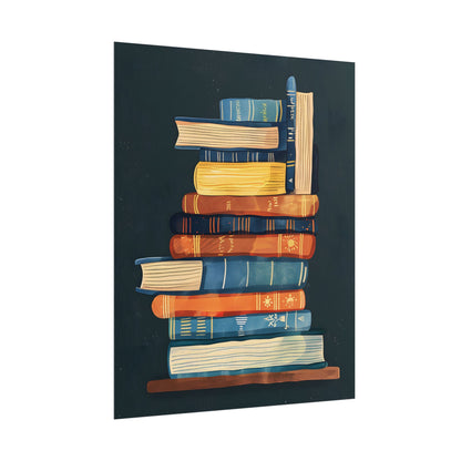 Custom Book Art: Literary Illustration - Poster